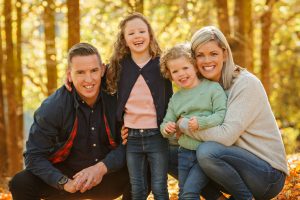 Autumn Photo of Family