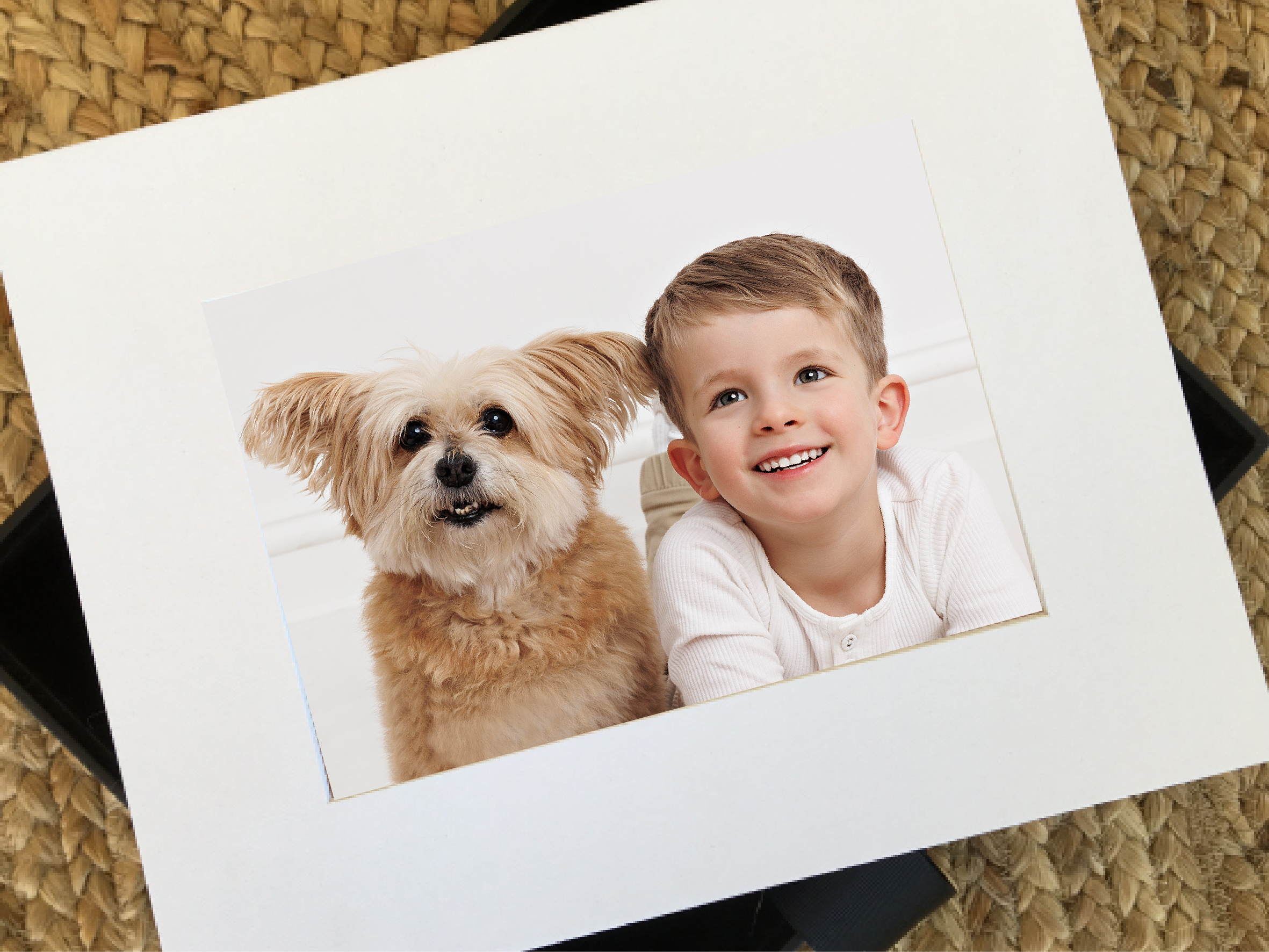 Mounted Print_Dog