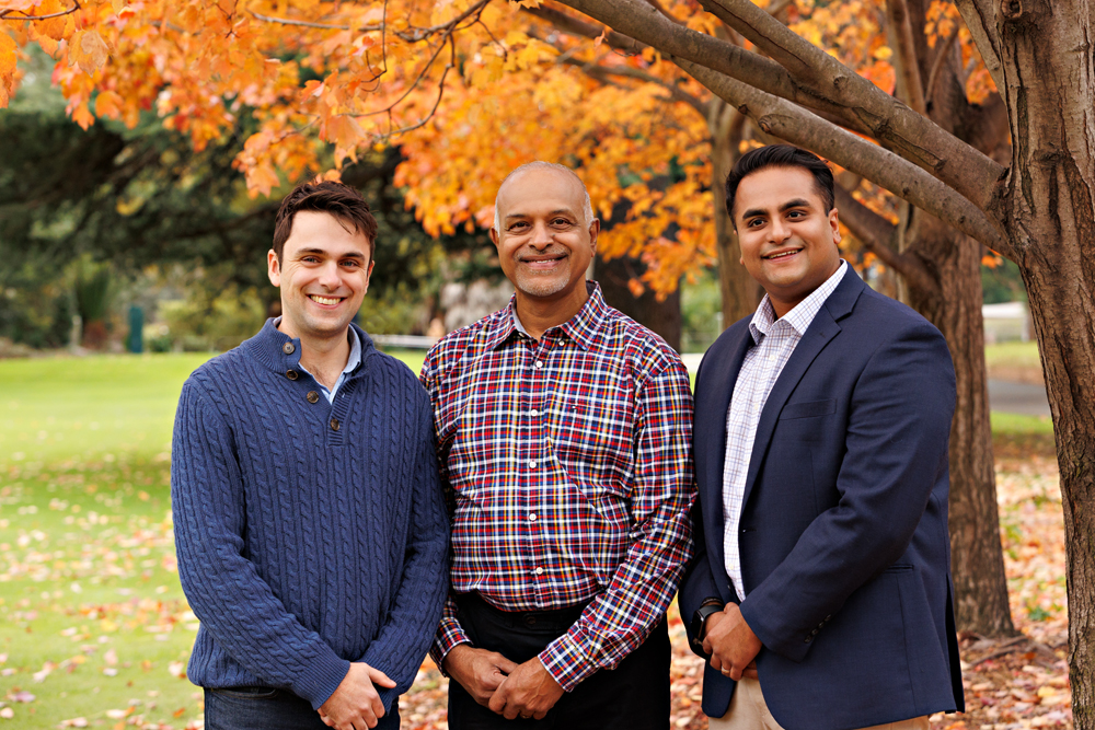 Men at Queens Park Autumn