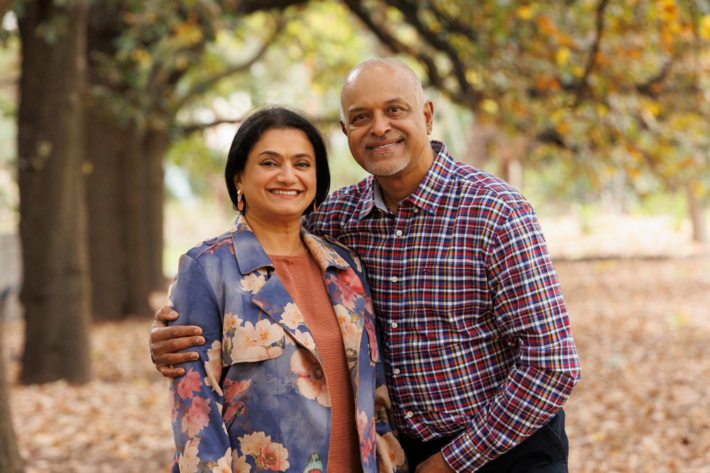 Senior Couple at Queens Park Autumn