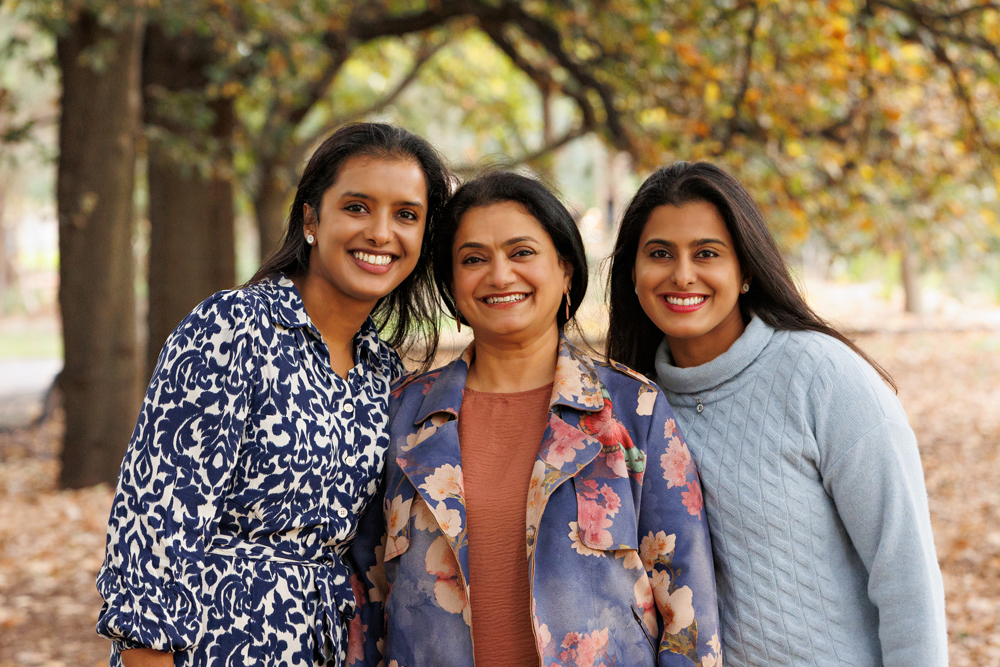 Women at Queens Park Autumn