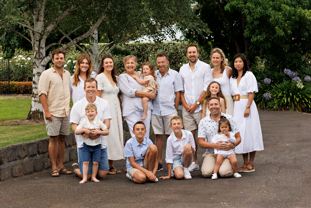 Gisborne extended family photo